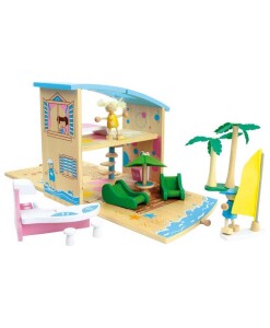 Legler drevena chata v kufru a