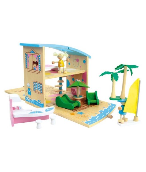 Legler drevena chata v kufru a