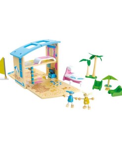 Legler drevena chata v kufru b