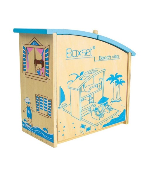 Legler drevena chata v kufru d