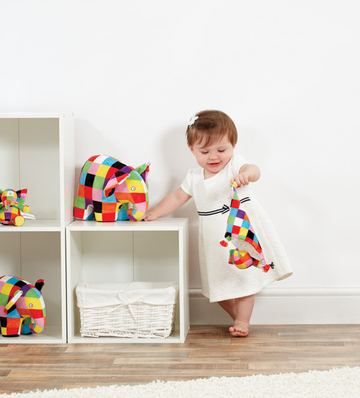 Rainbow Designs mazlici decka slon Elmer b