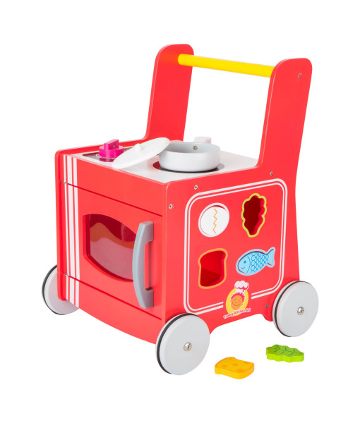 Legler choditko a drevena kuchynka 2v1 b