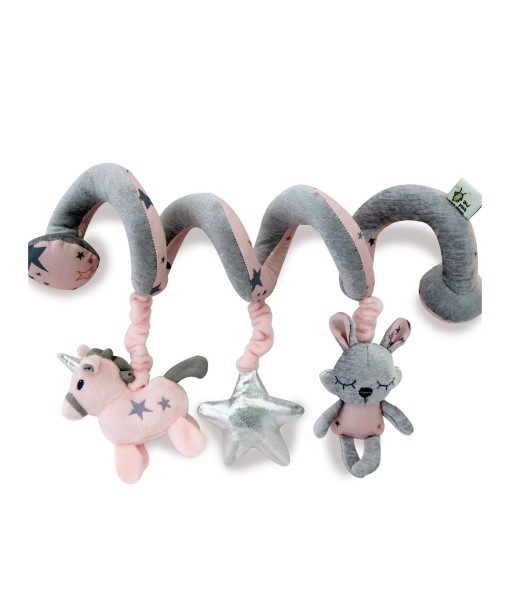 Little Bird Told Me spirala s aktivitami jednorozec Celeste a pohadkovy zajicek Fae b