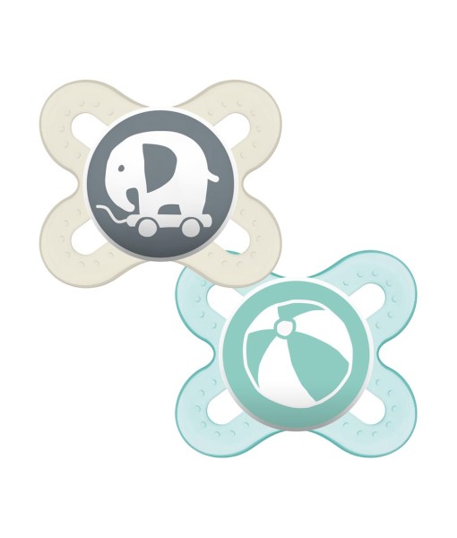 MAM dudlik Start, 0m - 2m, 2 ks (slon, balonek) a