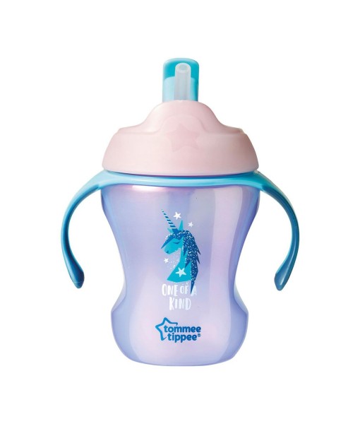 Tommee Tippee netekouci hrnecek se zaklapavacim brckem 7m+, 230 ml (One Of A Kind) a