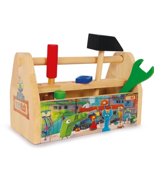 Legler dreveny pracovni box s naradim b