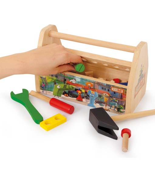 Legler dreveny pracovni box s naradim c