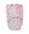 Summer Infant zavinovacka SwaddleMe Original (ruzova, ptacci), 2 ks a