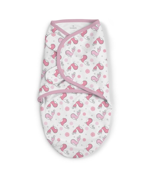 Summer Infant zavinovacka SwaddleMe Original (ruzova, ptacci), 2 ks d