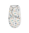 Summer Infant zavinovacka SwaddleMe Original (seda, zviratka z dzungle), 2 ks d