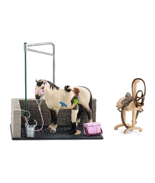 Schleich 42104 myci kout pro kone s prislusenstvim a