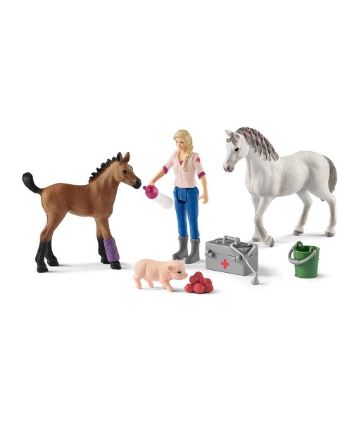 Schleich 42486 navsteva lekare u klisny a hribete a