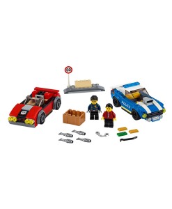 LEGO CITY 60242 policejni honicka na dalnici a