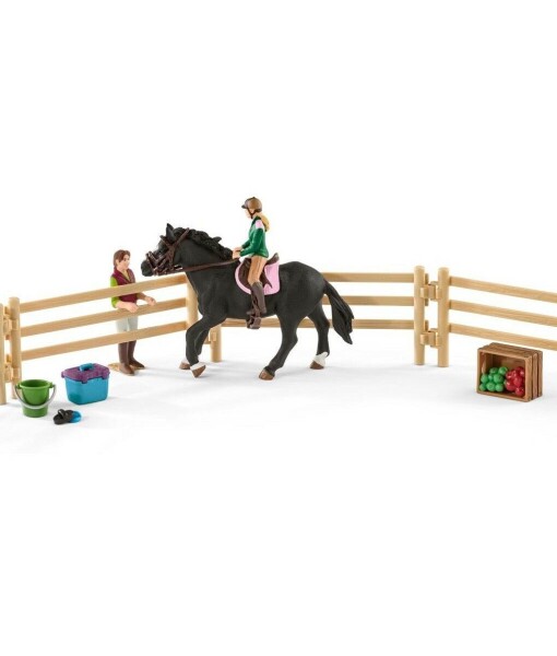 Schleich 42389 jezdecka skola s jezdci a konmi d