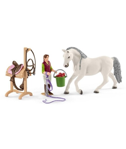 Schleich 42389 jezdecka skola s jezdci a konmi e