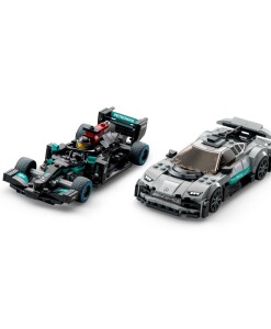 LEGO SPEED CHAMPIONS 76909 Mercedes-AMG F1 W12 E Performance a Mercedes-AMG Project One b