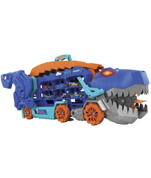 Hot Wheels City T-rex tahac se svetly a zvuky a