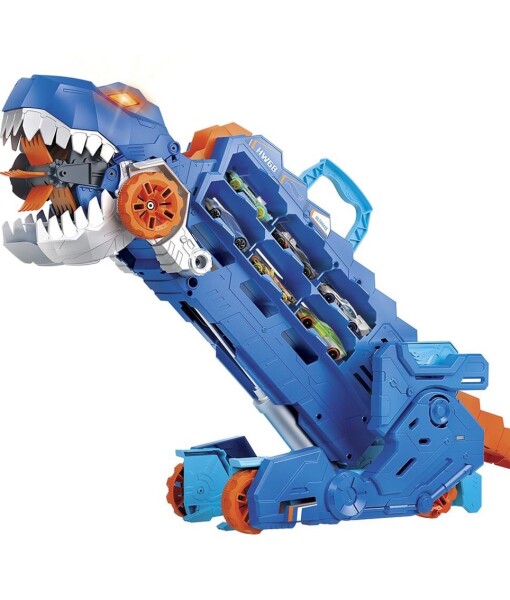 Hot Wheels City T-rex tahac se svetly a zvuky b