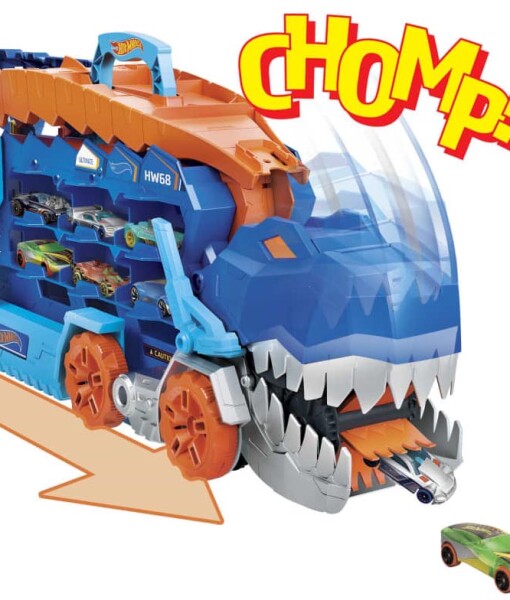 Hot Wheels City T-rex tahac se svetly a zvuky f
