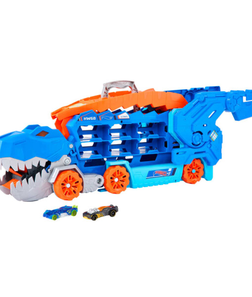 Hot Wheels City T-rex tahac se svetly a zvuky g