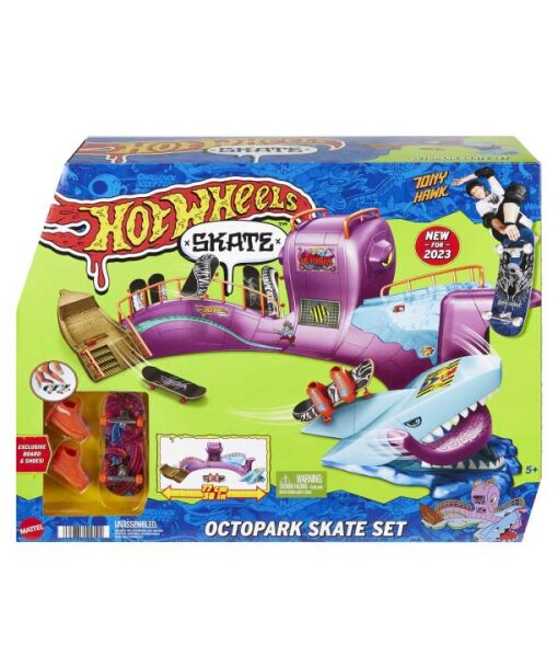 Hot Wheels octopark skate set f