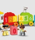 LEGO duplo 10954 vlacek s cisly - ucime se pocitat b