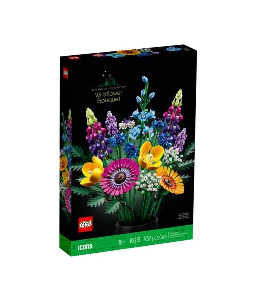 LEGO icons 10313 kytice lucniho kviti k