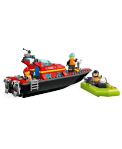 LEGO CITY 60373 hasicska zachranna lod a clun b