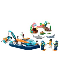 LEGO CITY 60377 pruzkumna ponorka potapecu a