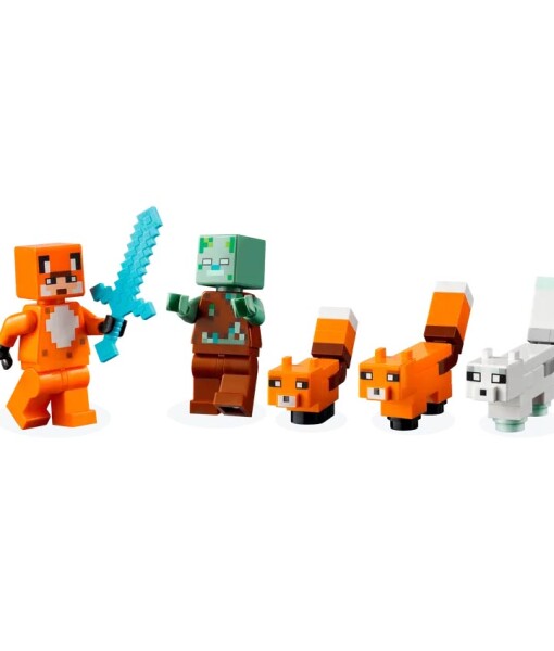 LEGO MINECRAFT 21178 lisci domek e