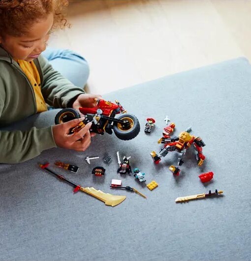 LEGO NINJAGO 71783 Kaiova robomotorka EVO f