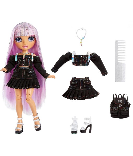 MGA Entertainment Rainbow High Junior Fashion panenka Avery Styles e