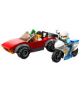LEGO CITY 60392 honicka auta s policejni motorkou a