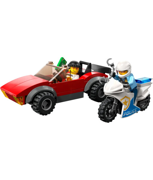 LEGO CITY 60392 honicka auta s policejni motorkou a