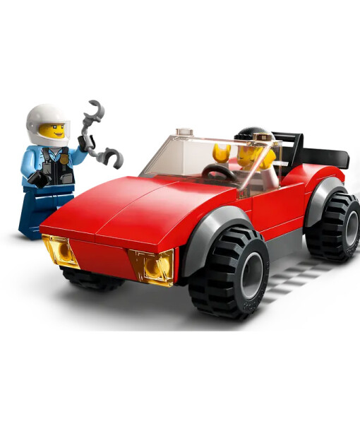 LEGO CITY 60392 honicka auta s policejni motorkou b