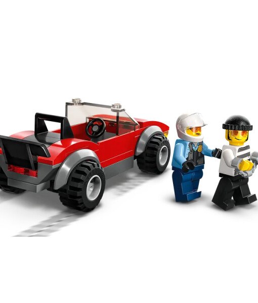 LEGO CITY 60392 honicka auta s policejni motorkou c