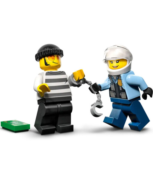 LEGO CITY 60392 honicka auta s policejni motorkou d